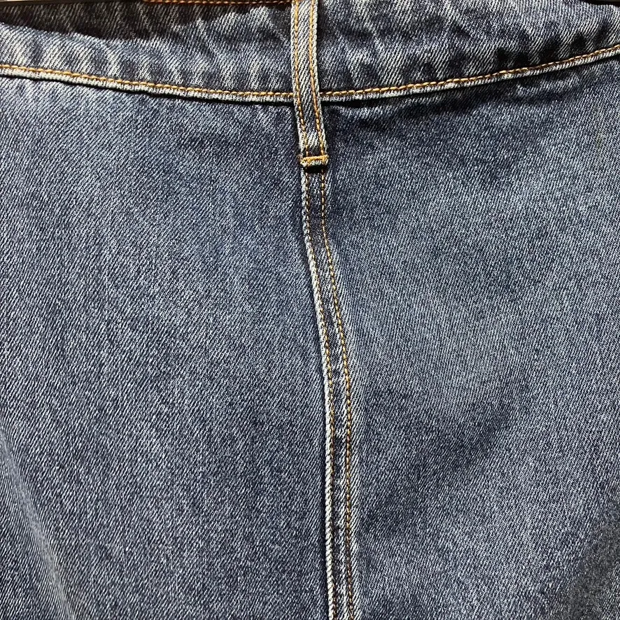 Old Navy‎ Aline Midi Skirt Alice Denim button Front Womens 6 Dark wash Classic - Image 7