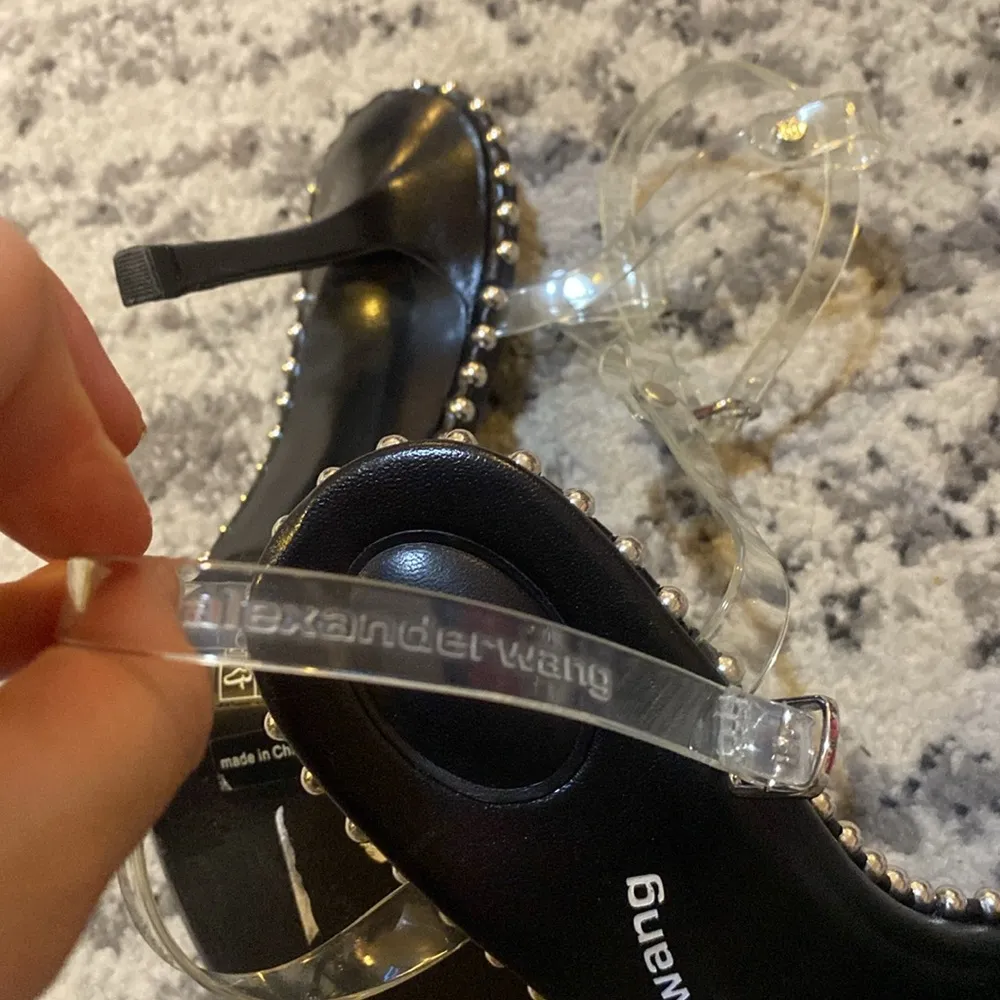Alexander Wang Nova 85MM PVC Sandals size 38 - Image 5