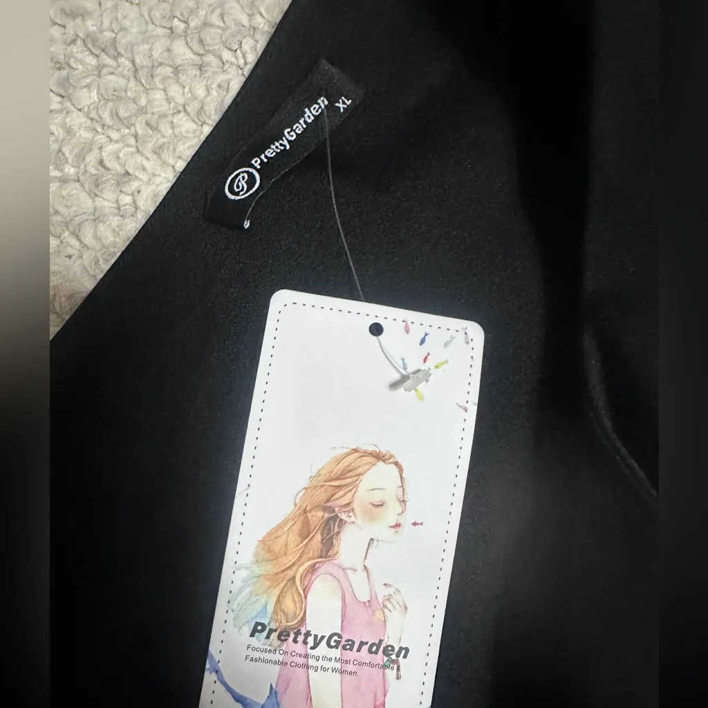 NWT Prettygarden Flared A Line Symmetrical Ruffle Cocktail Party Dress size XL - Image 6