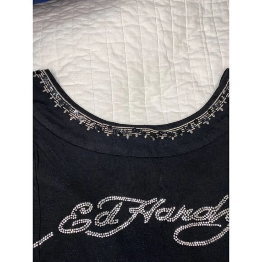 Ed Hardy Maxi Dress with‎ Embellishments, Size Medium - Image 8