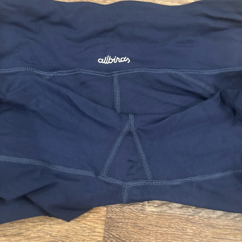 Allbirds Navy Women’s Natural Bike Shorts – Small – Sustainable Merino Wool - Image 5