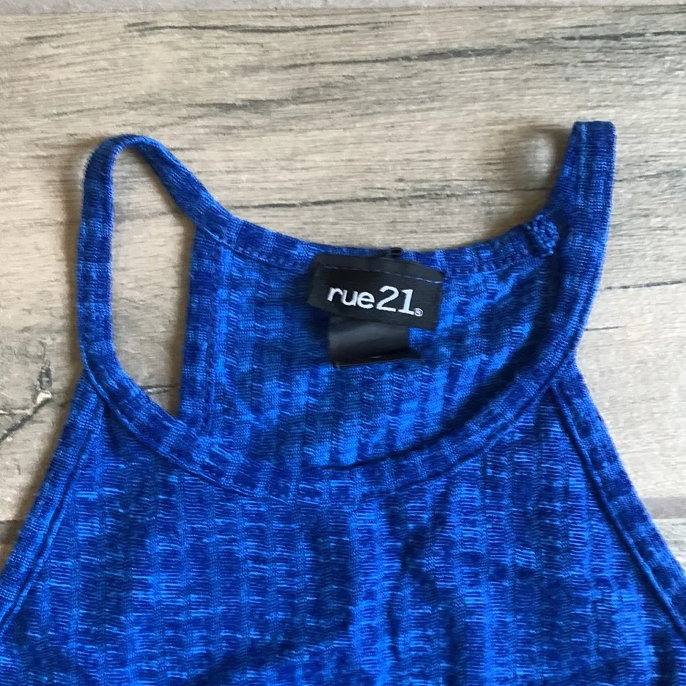 Rue 21 blue tank top - Image 2