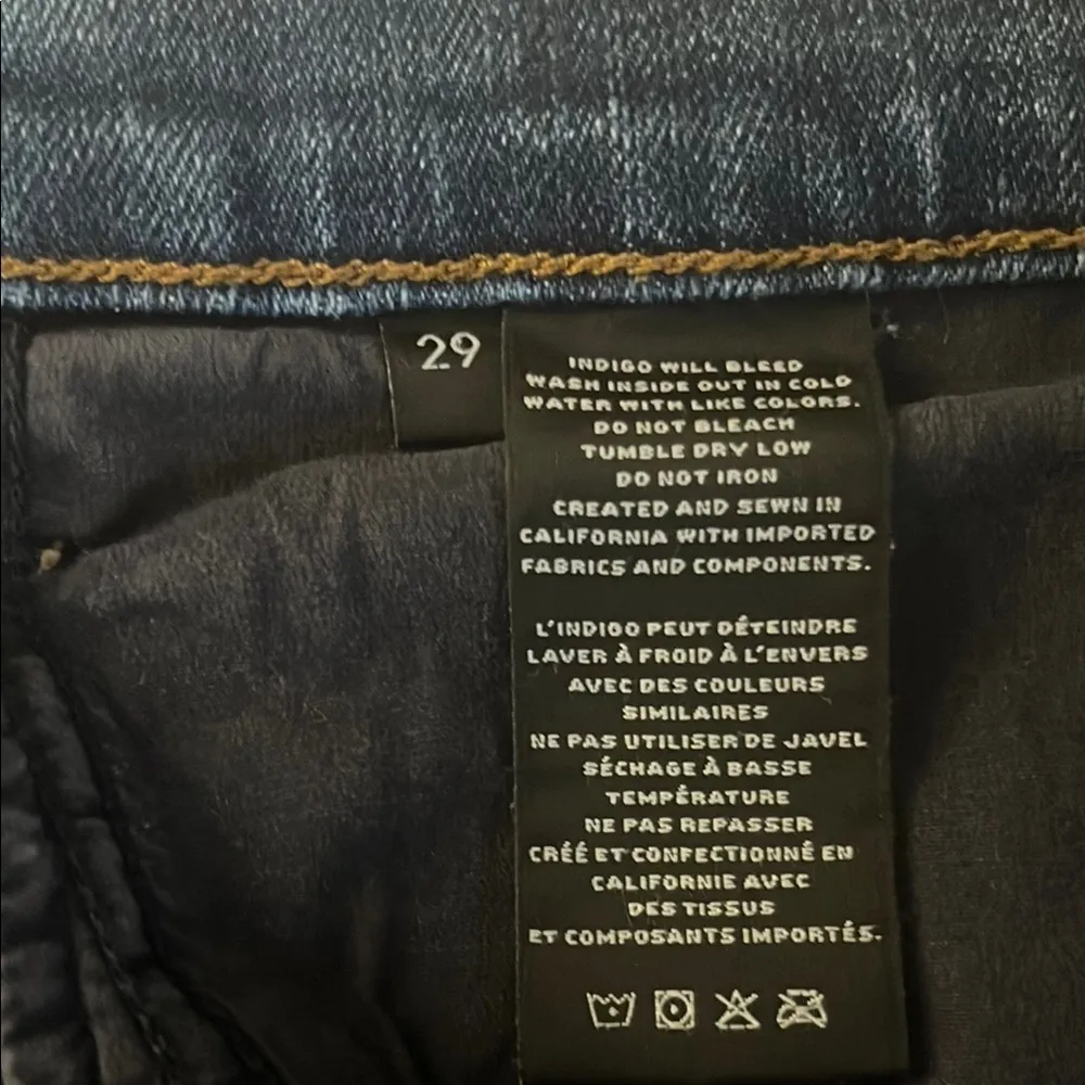 J Brand Alana High Rise Crop Skinny Jeans Size 29 - Image 8