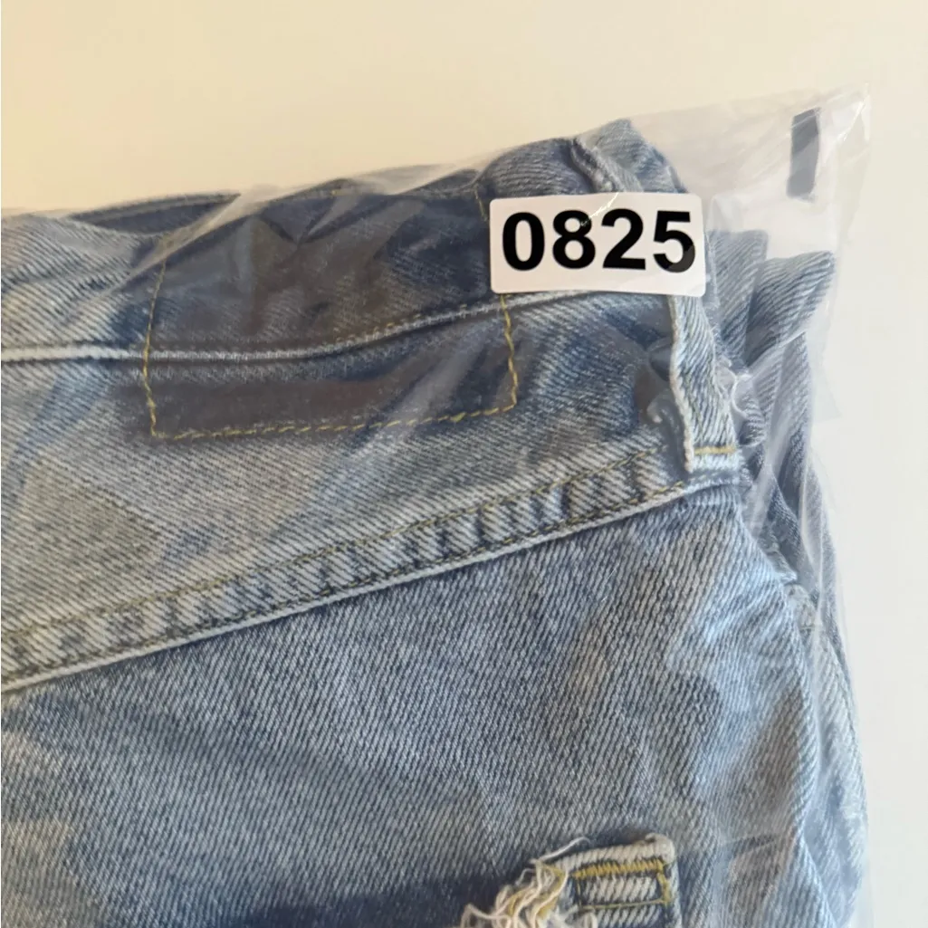 AMO Loverboy Jeans Retro with Destroy‎ Blue Size 26 - Image 8