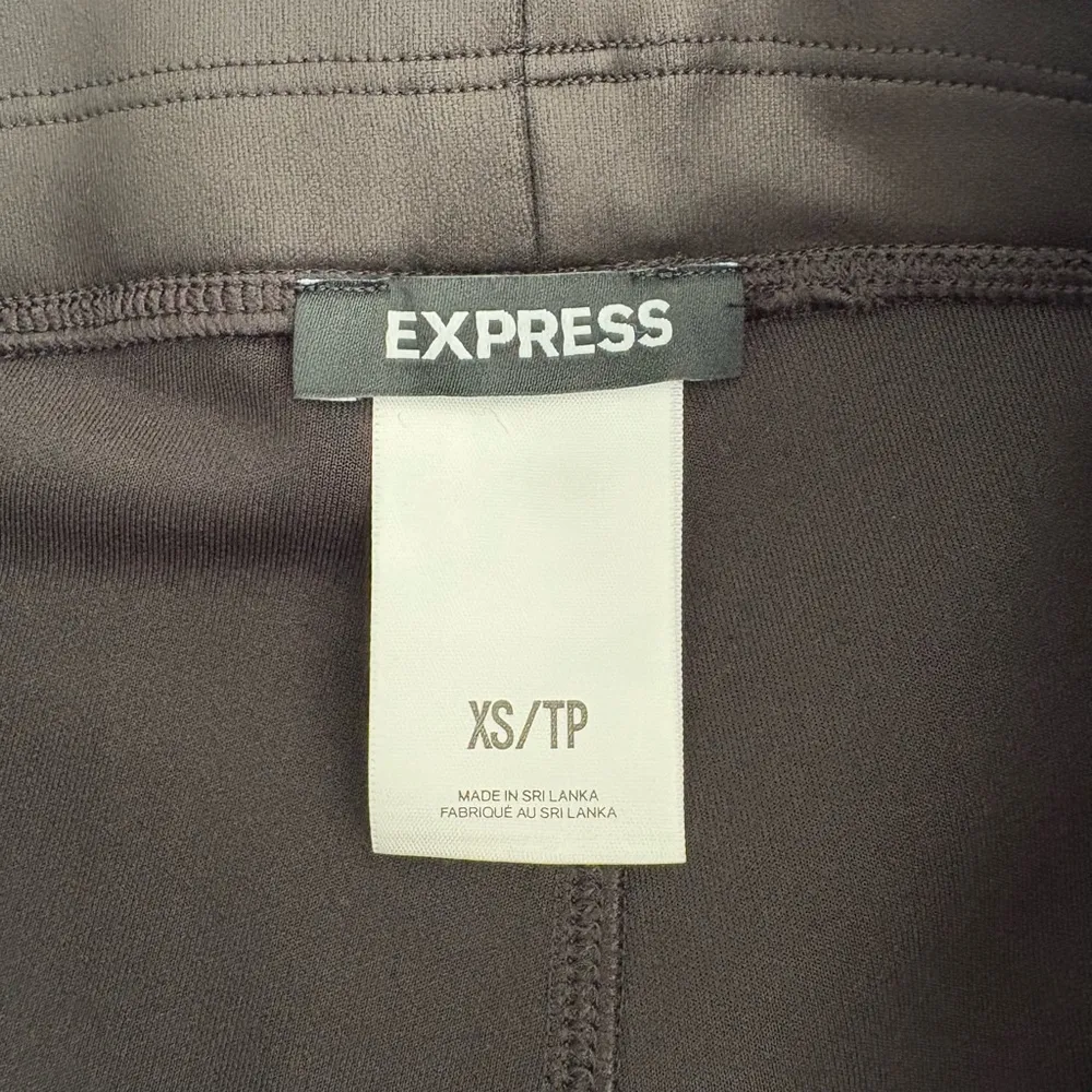 Express Faux Leather Leggings Black XS - Image 8