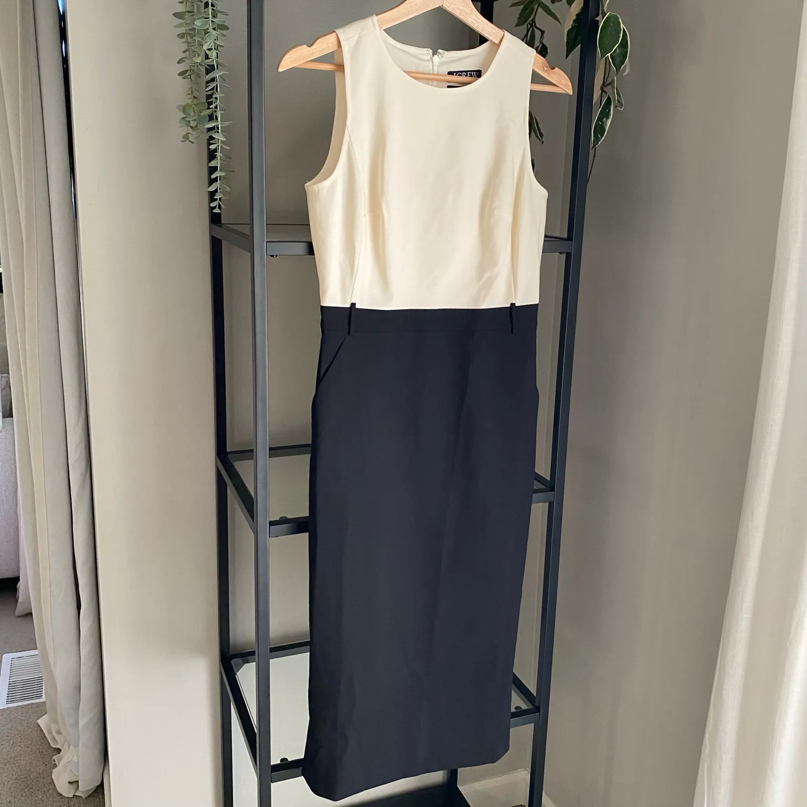 J. Crew Simone Midi Dress in Italian Stretch Merino Wool Blend - Image 3