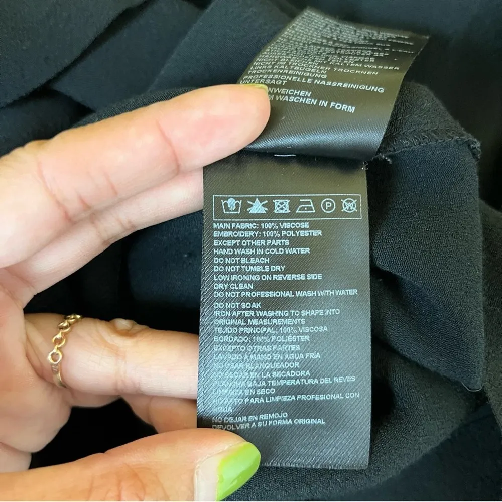 Ba&sh Amber Embroidered Blouse Small - Image 8