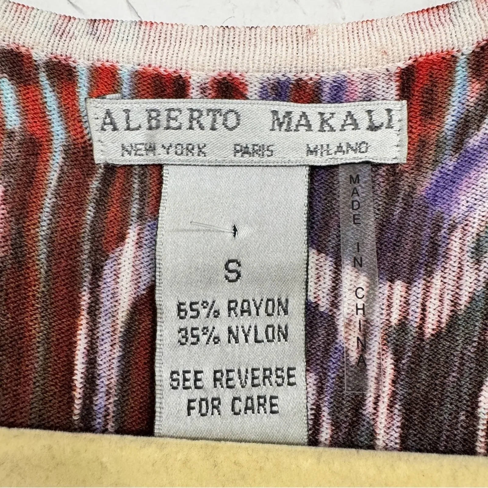 Alberto Makali Colorful Rhinestone Studded Y2K Blouse Women S McBling Maximalist - Image 6