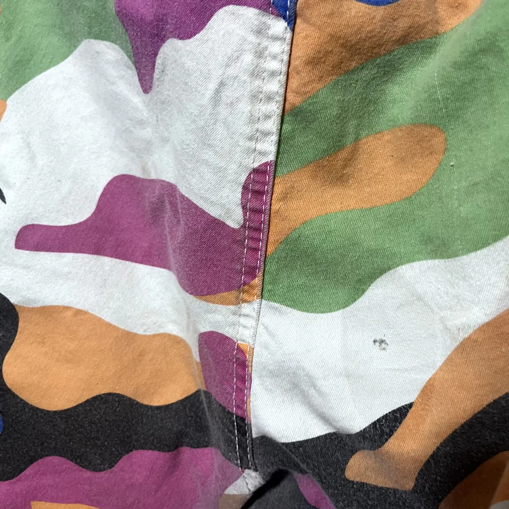 VIP Jeans Bright Colorful Camo Womens Joggers Pants Rainbow Size 13/30 - Image 9