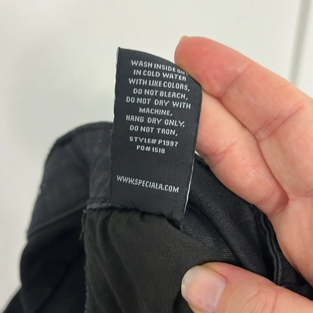 New Stevie Hender Size 9 Black Ankle Skinny Jeans - Image 11