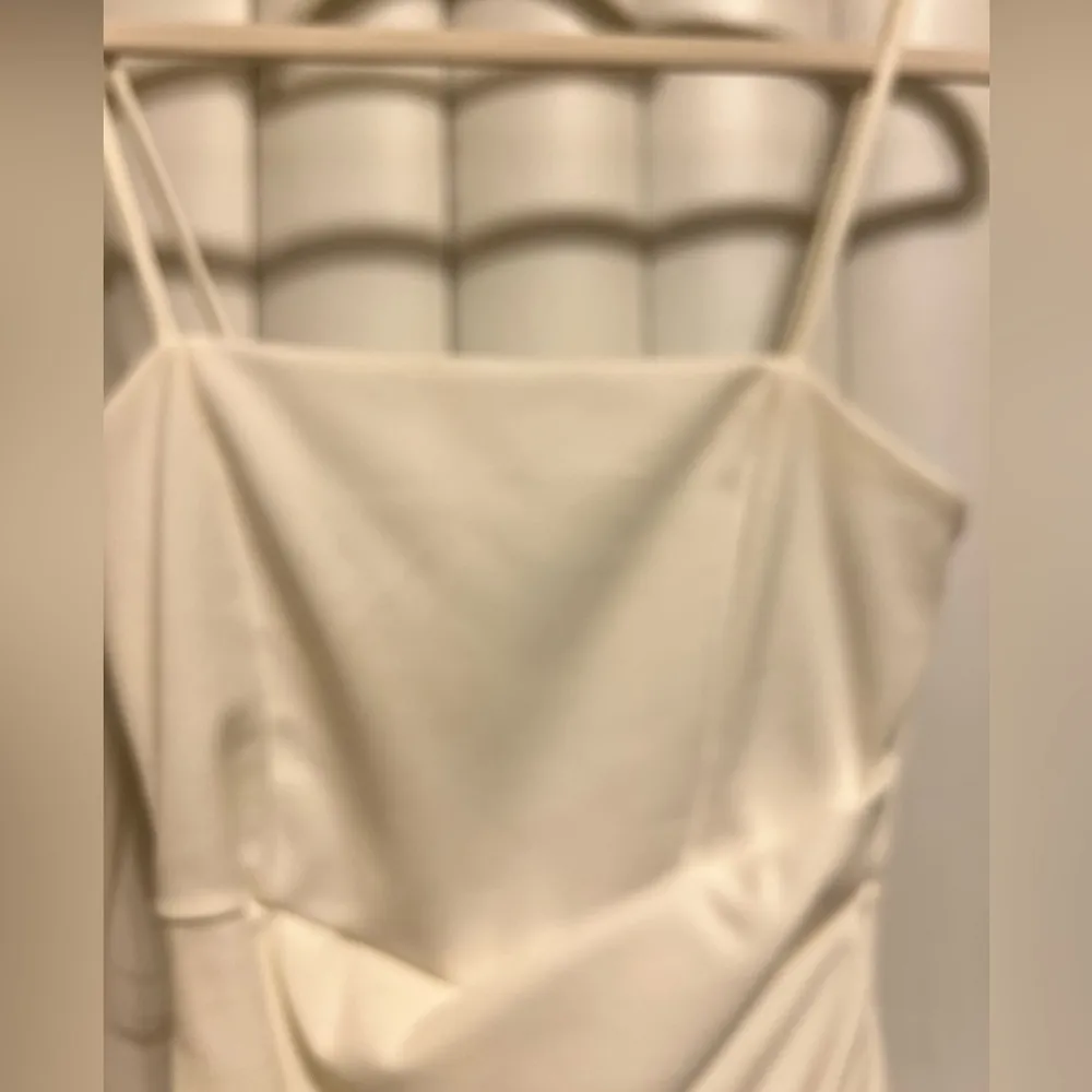 white cute dress size S, Graduation dress. only worn once - Image 3