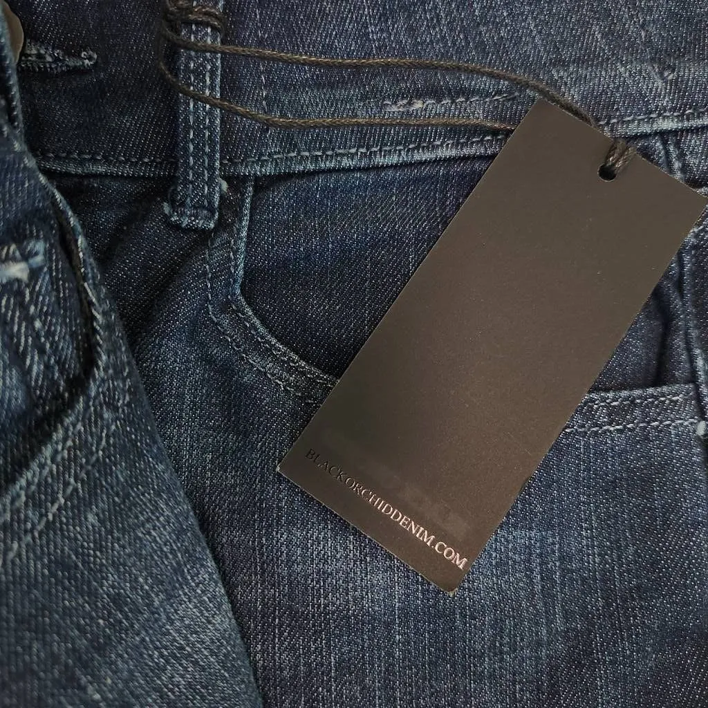 Black Orchid Los Angeles Boot Cut Jeans NWT Size 26 Dark Wash Bootcut Jeans - Image 8