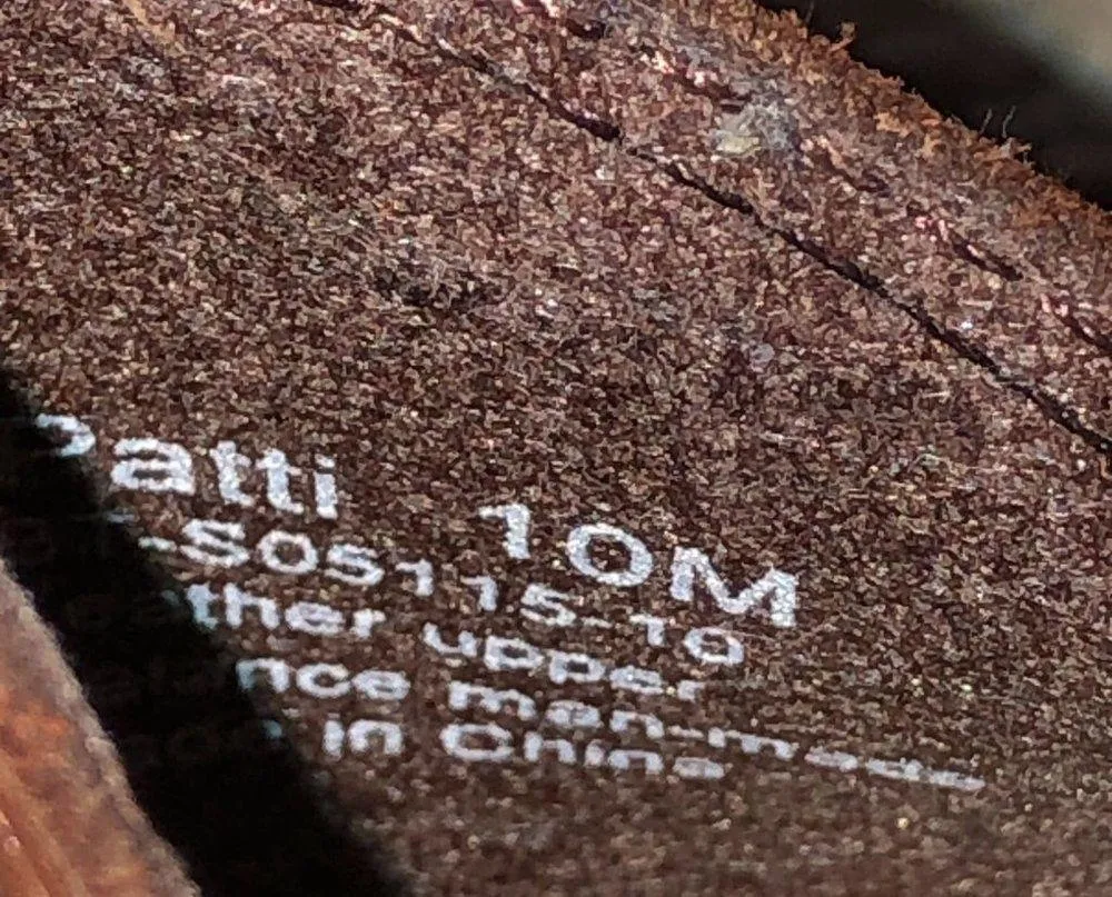 Bare Traps Patti Leather Shoes Womens 10M Used Brown Tan - Image 13