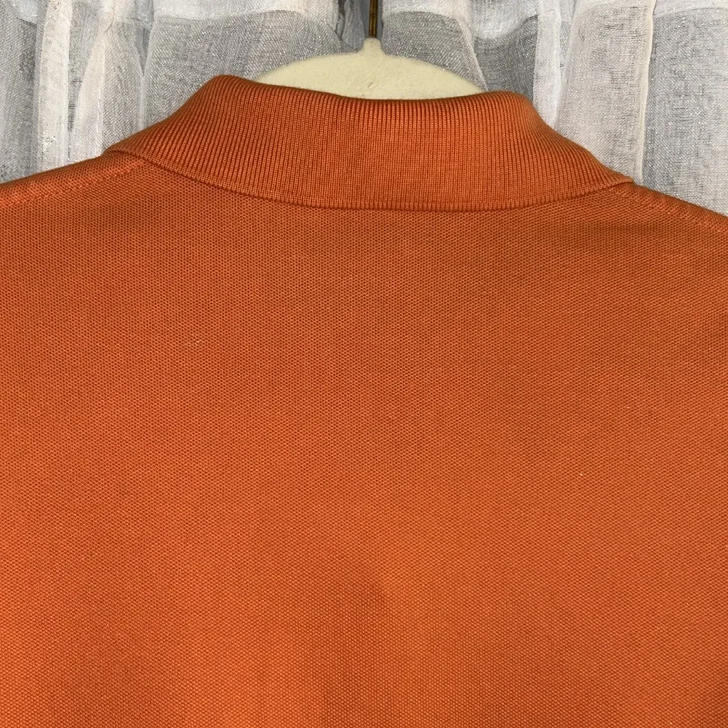 Vintage White Label Lilly Pulitzer Size S Orange Polo - Image 9