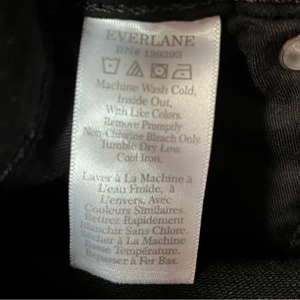 Everlane The Way-High Skinny Cropped Jeans Black Size 31 - Image 7