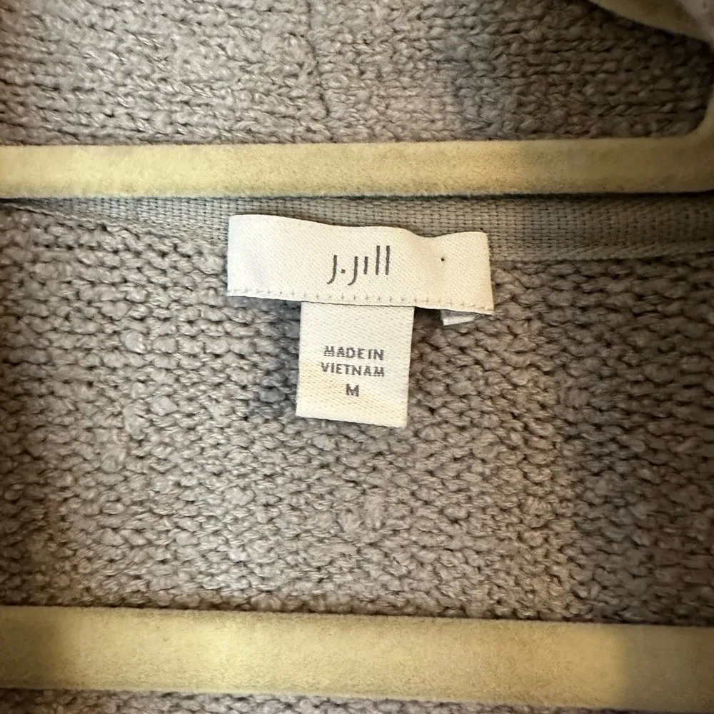 J. Jill Cotton Blend Sweater  Size M - Image 3