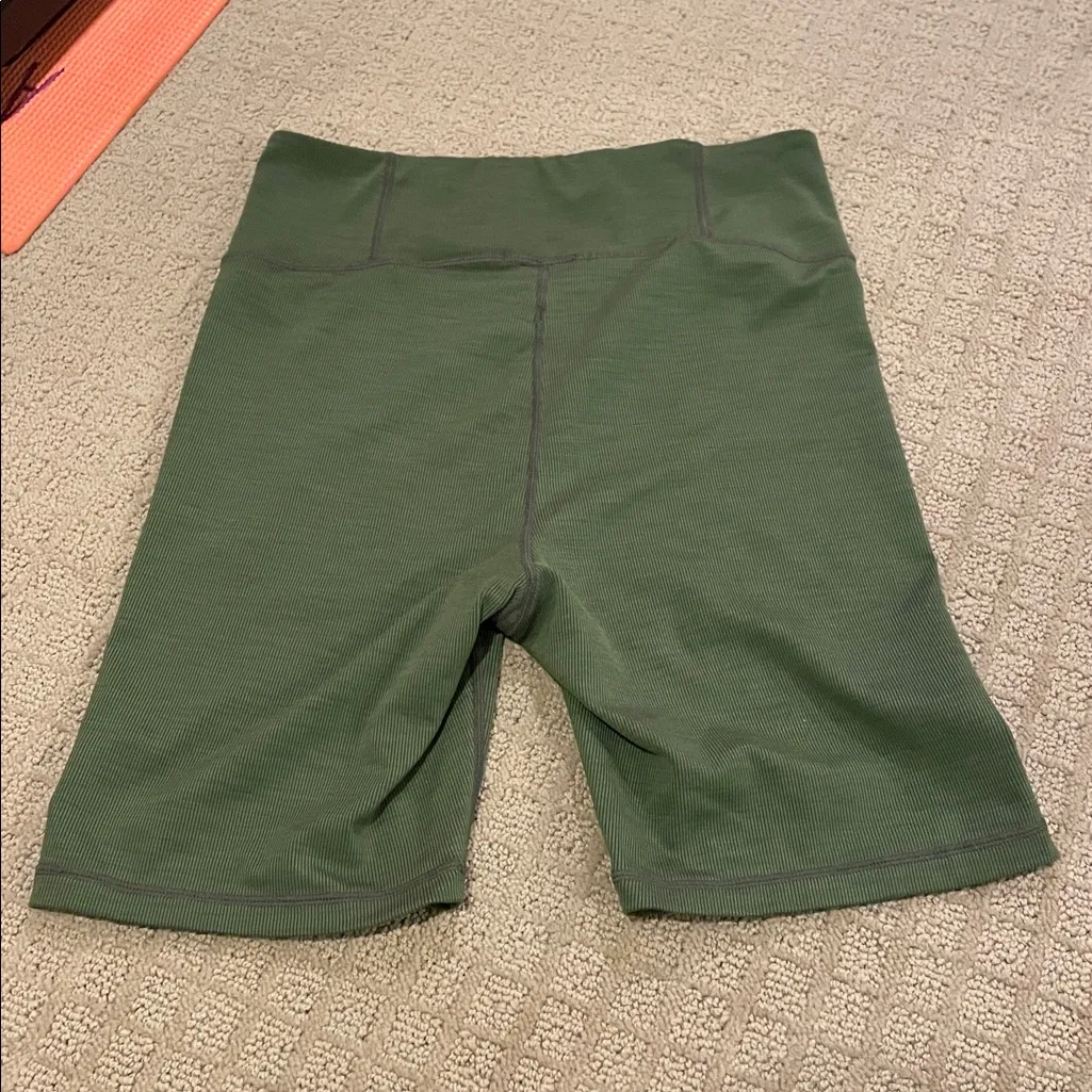 Marine Layer Olive Bike Shorts - Image 3