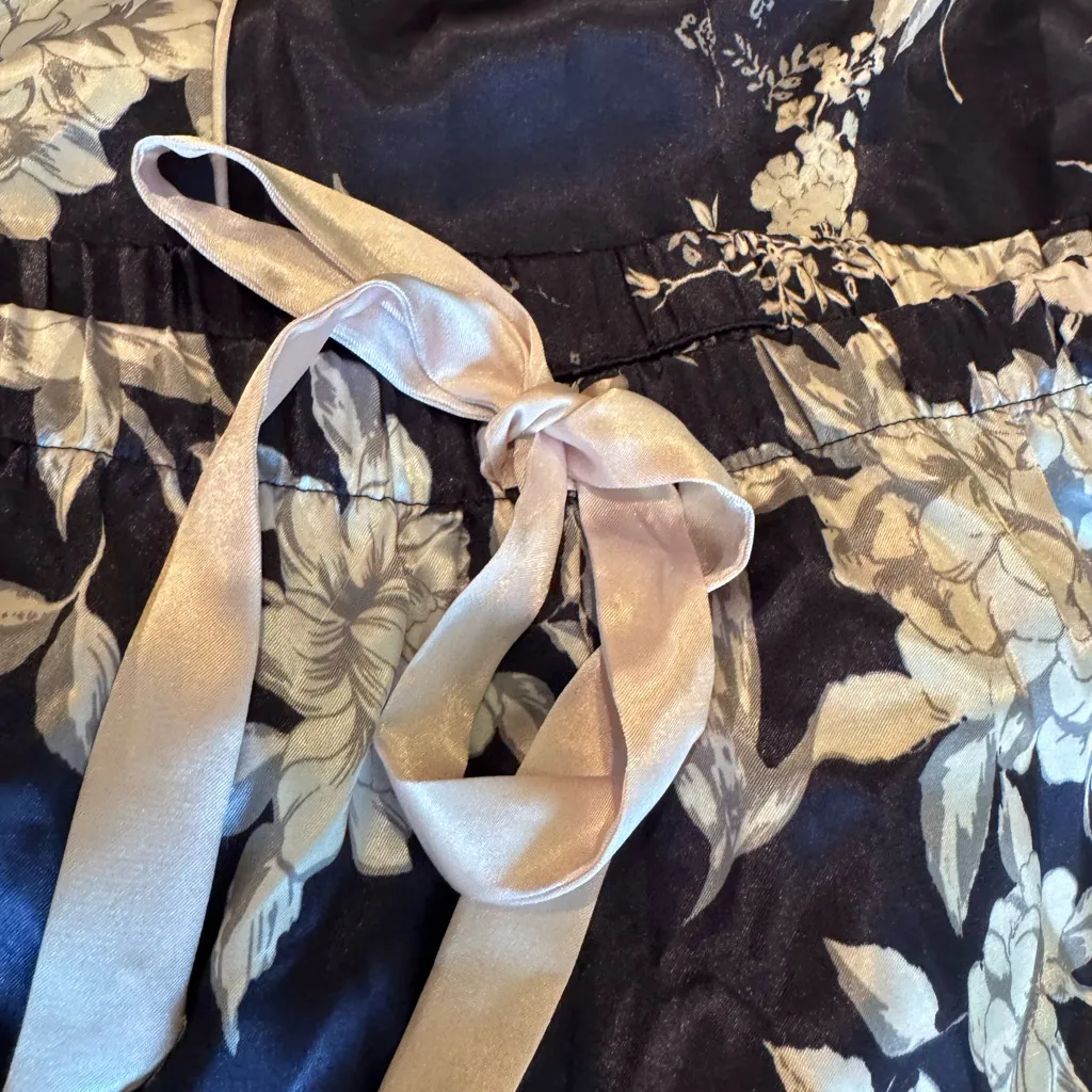 Apt. 9 Navy and Silver Floral pajama set NWT - Image 4