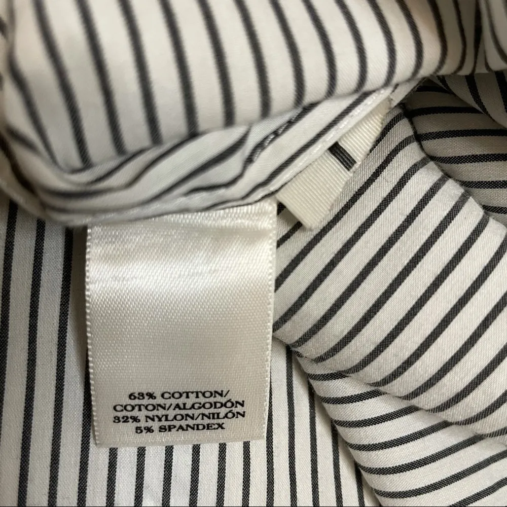 Ann Taylor Striped Button Down Shirt - Image 4
