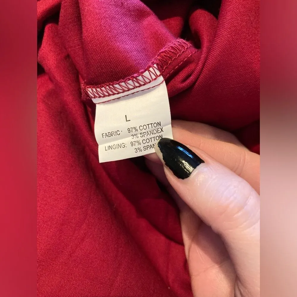 TFNC red sleeveless dress - Image 3