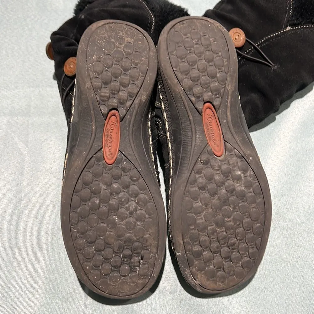 BARETRAPS ESHA Suede Tall Snow‎ Winter Boots Fully Lined Insulated Sz 8 B88 - Image 8