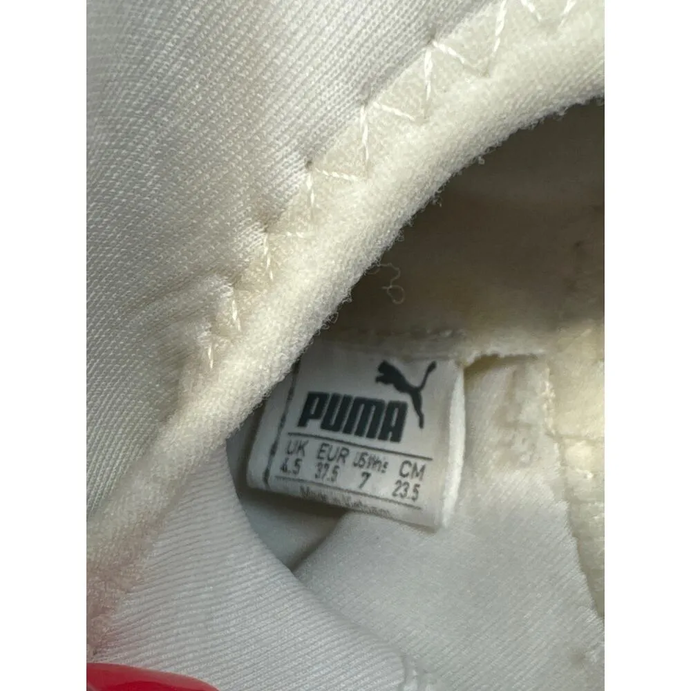 PUMA Defy Mid womens Cross Trainer White Gold  Pull-on Sneakers women sz 7 - Image 6