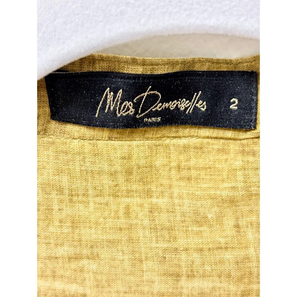 Mes Demoiselles Dolly Butterfly Sleeve Knotted Button - Image 6