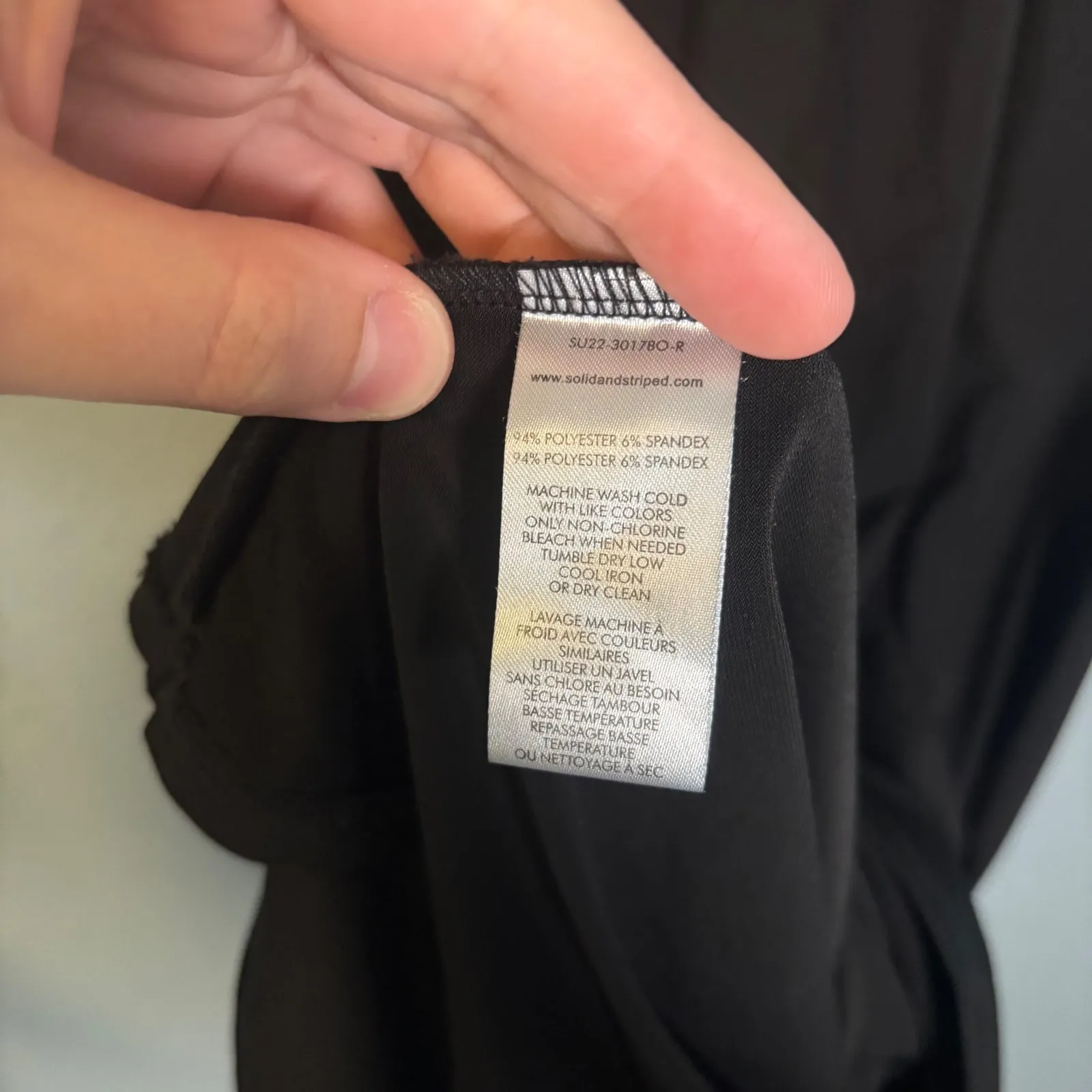 Solid & Striped Tati Cut Out Halter Midi‎ Dress Size Small - Image 11