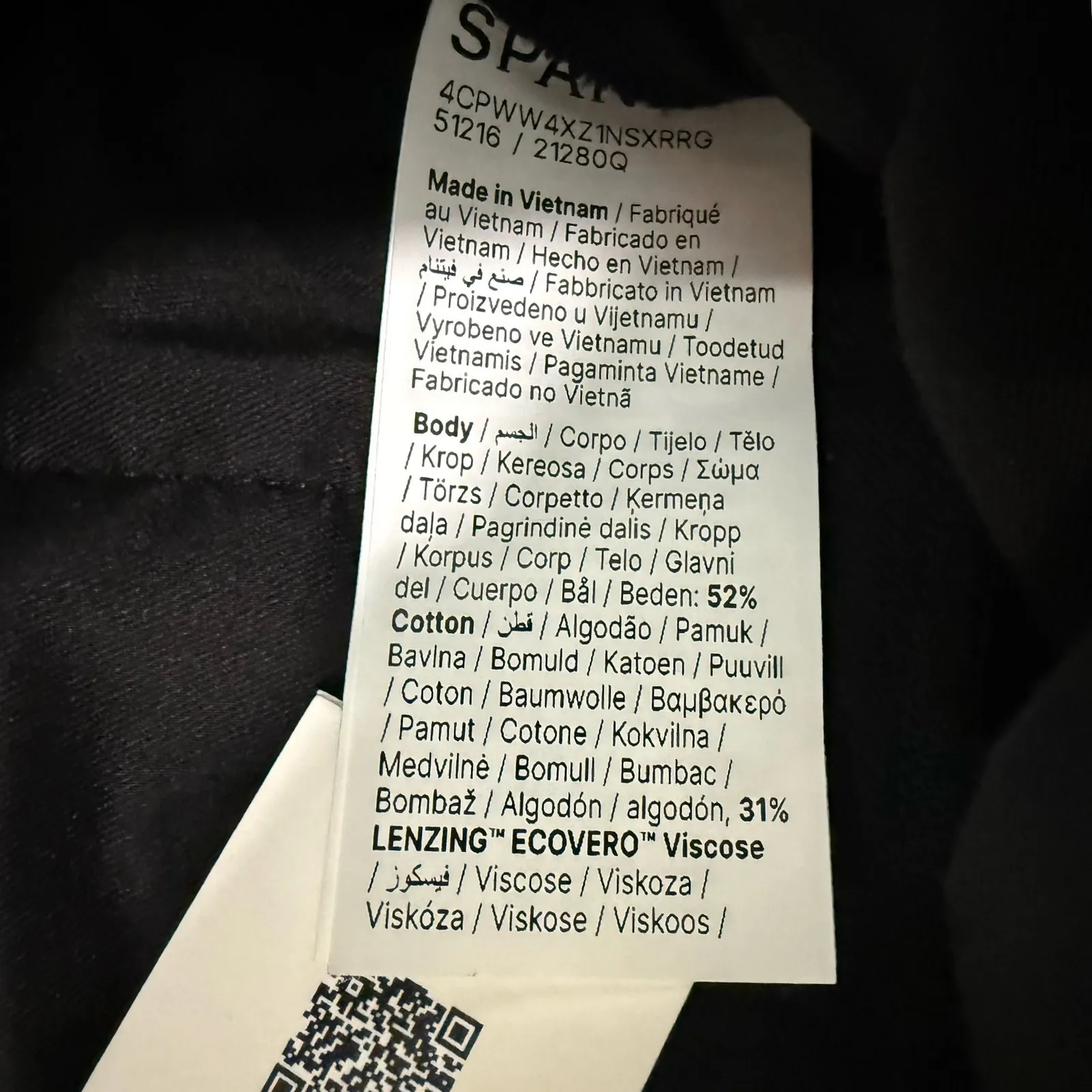 Spanx Black Stretch Belt Loops Twill Slim Straight Pants size XS Petite NEW Tags - Image 8