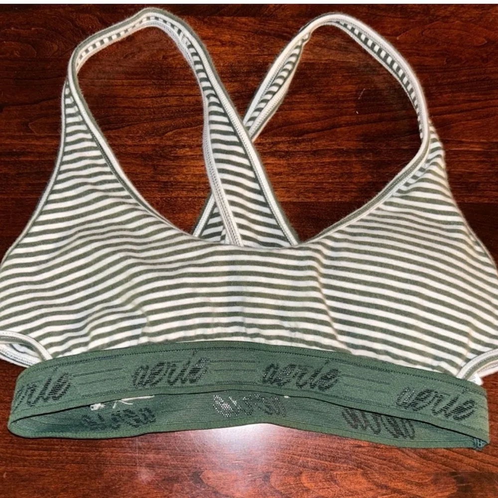 Aerie Striped Cutout Padded Bralette - Image 2