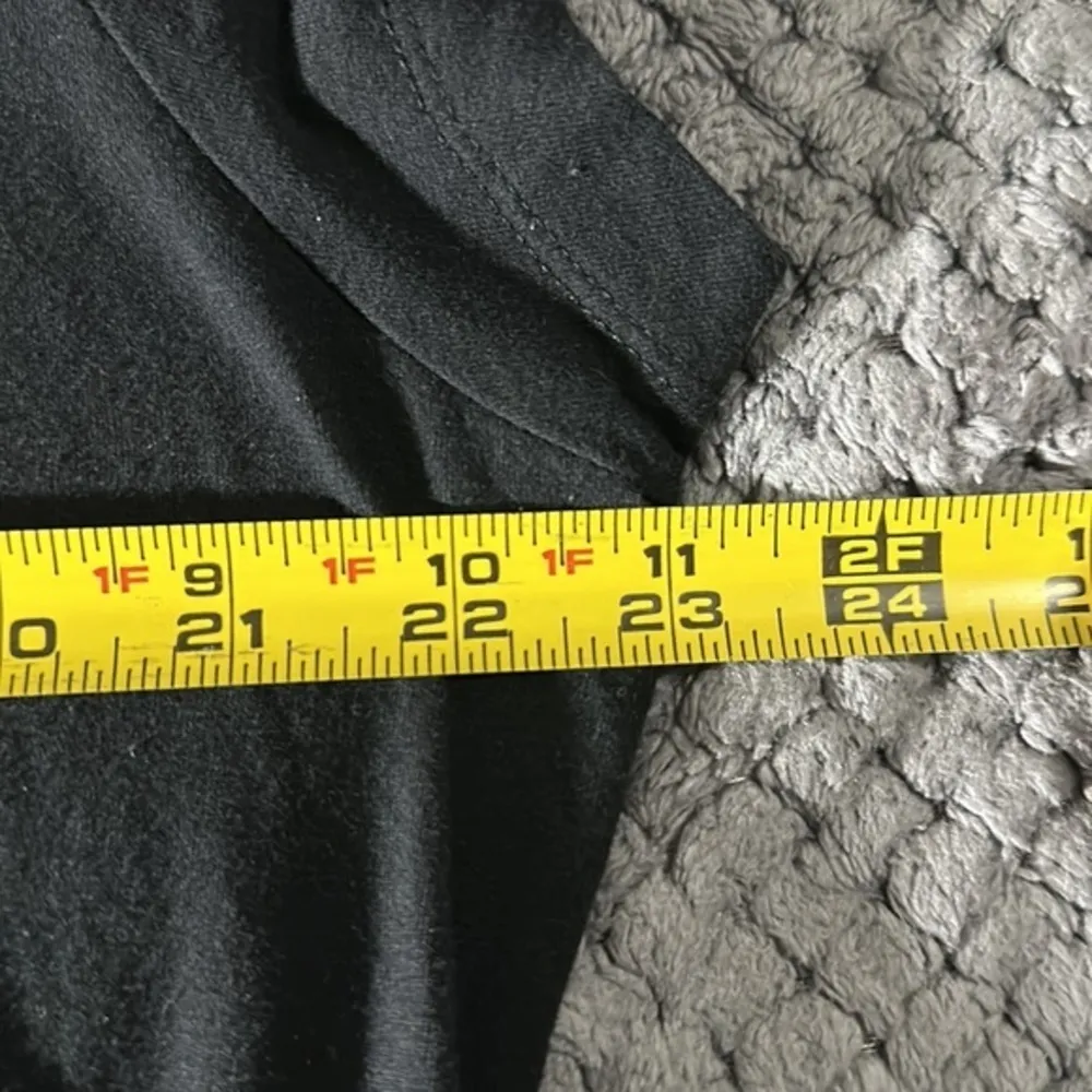 Women's Plus Size COOGI Love Black Bling Stretch Blouse Shirt Size 3X EUC #4042 - Image 5