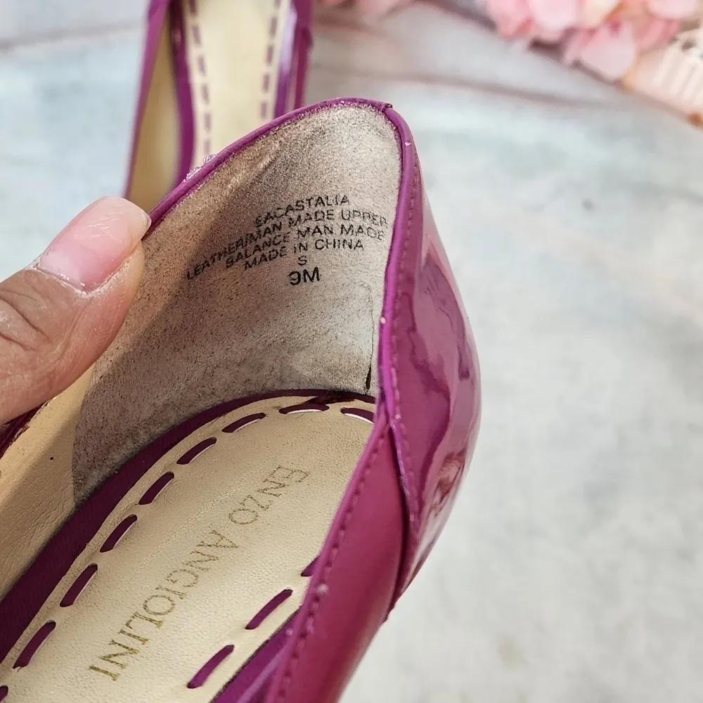 Enzo Angiolini Eacastalia Pumps Purple 🟣 Heels Size: 9 - Image 5