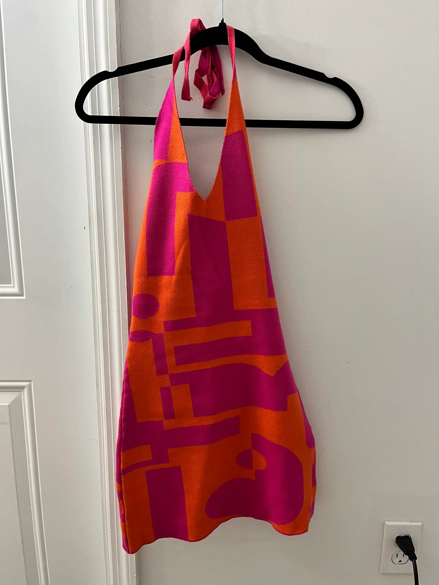 Knitted Halter Dress - Image 2