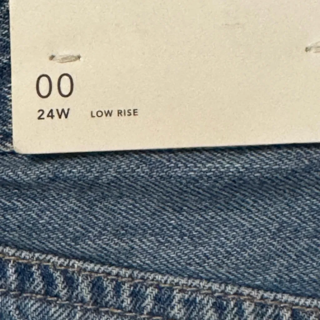 American Eagle Outfitters Distressed Blue Jean Shorts - Image 3