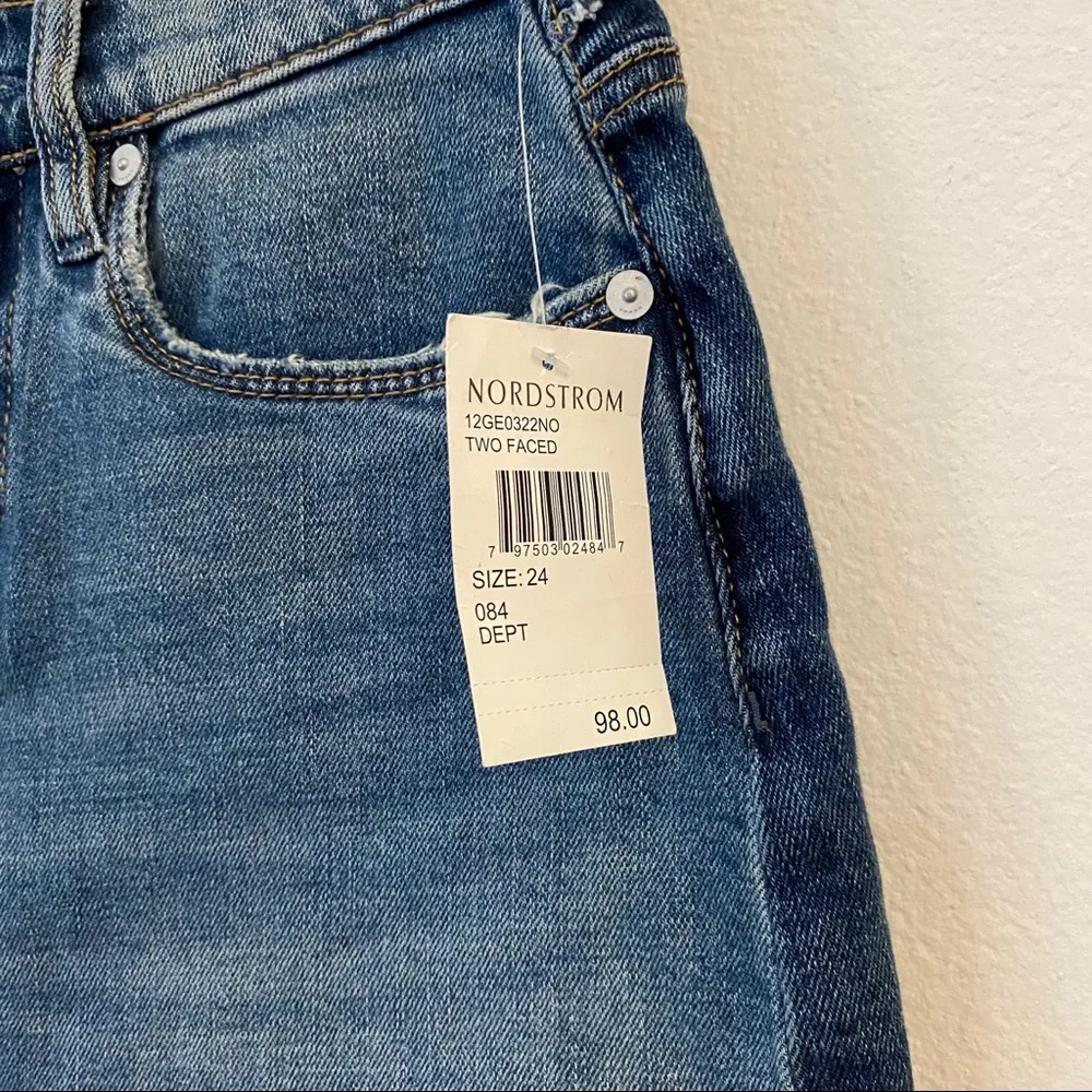 Blank NYC Two Faced Denim Mini Skirt Size 24 - Image 11