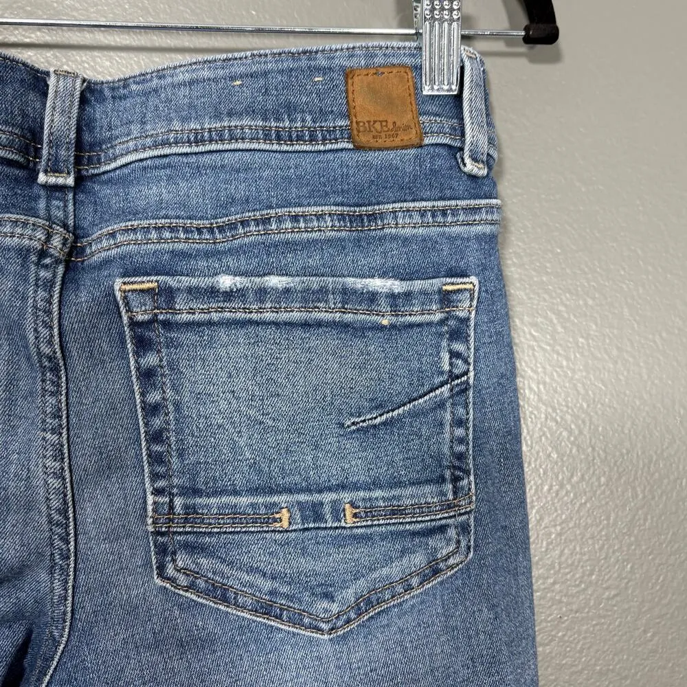 BKE Women's Audrey Slim Fit Mid Rise Ankle Skinny Jeans - Size 27 - Medium Wash - Image 6