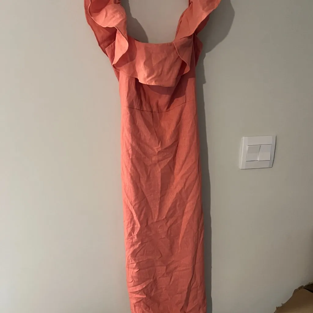 Sugar + Lipz pink midi dress M - Image 5