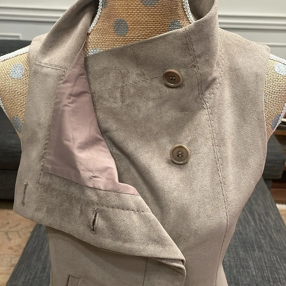 Vegan Suede BCBG Maxazria Vest - Image 2