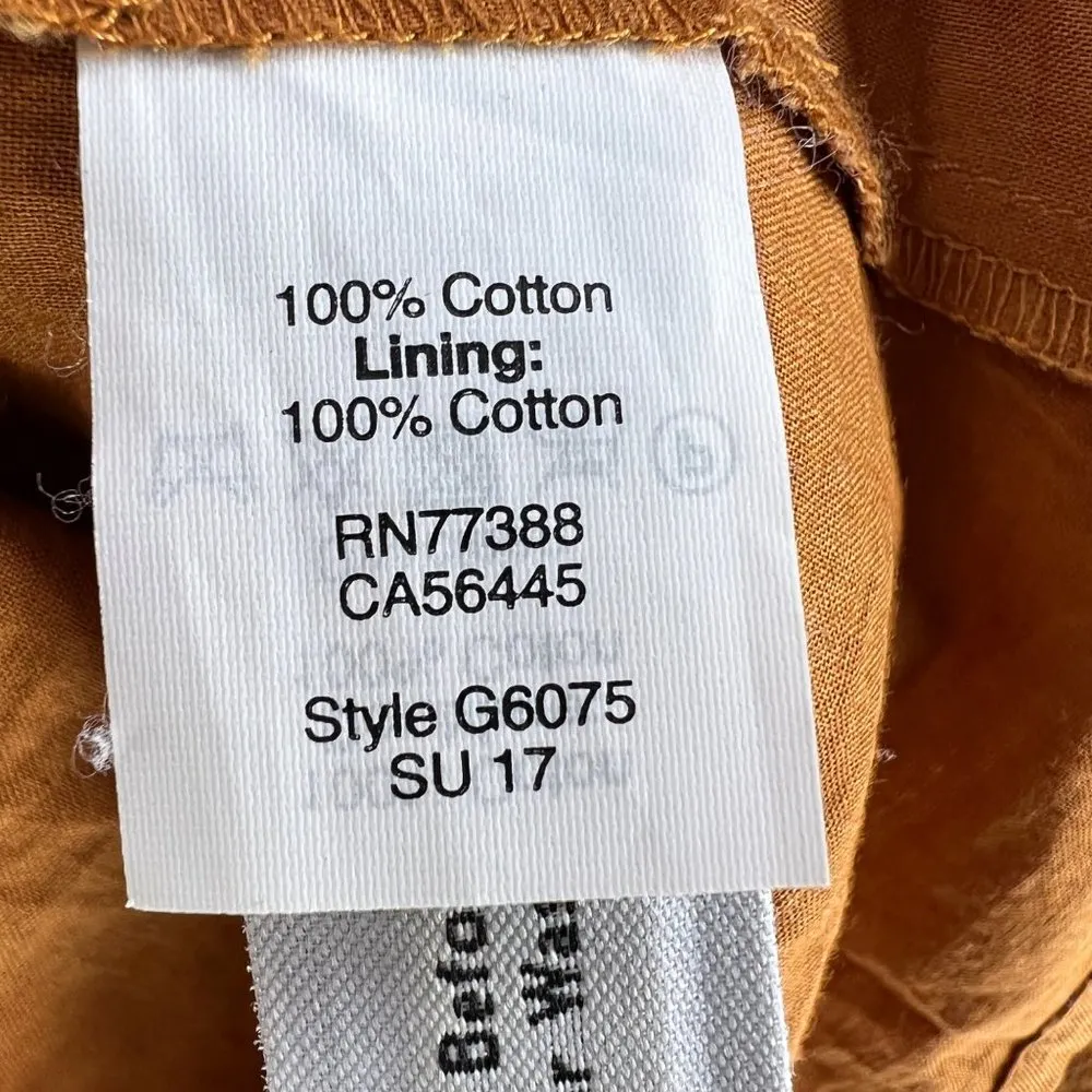 Madewell Goldenrod Yellow Dress Eyelet Lace Off Shoulder Embroidered Mini Dress - Image 7