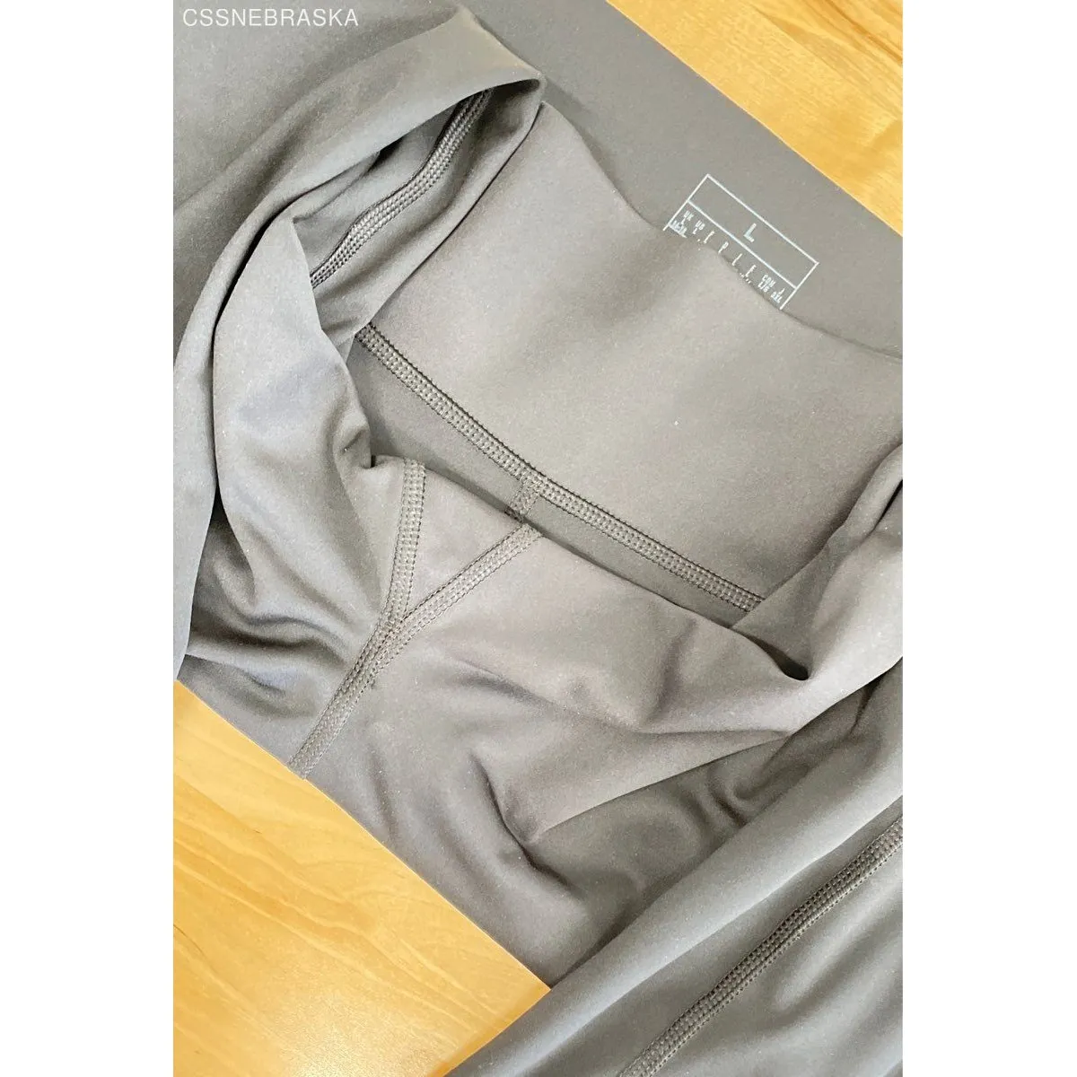 Adidas Black Ladies Leggings Active Athletic Sheer Pocket High Waist - Size L‎ - Image 7