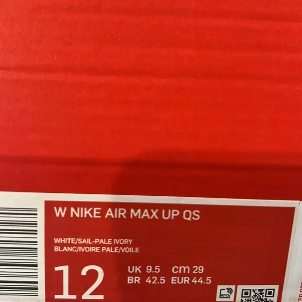 NIKE Air Max Up Audacious Air Ivory White Sneaker Size 12 NEW - Image 9