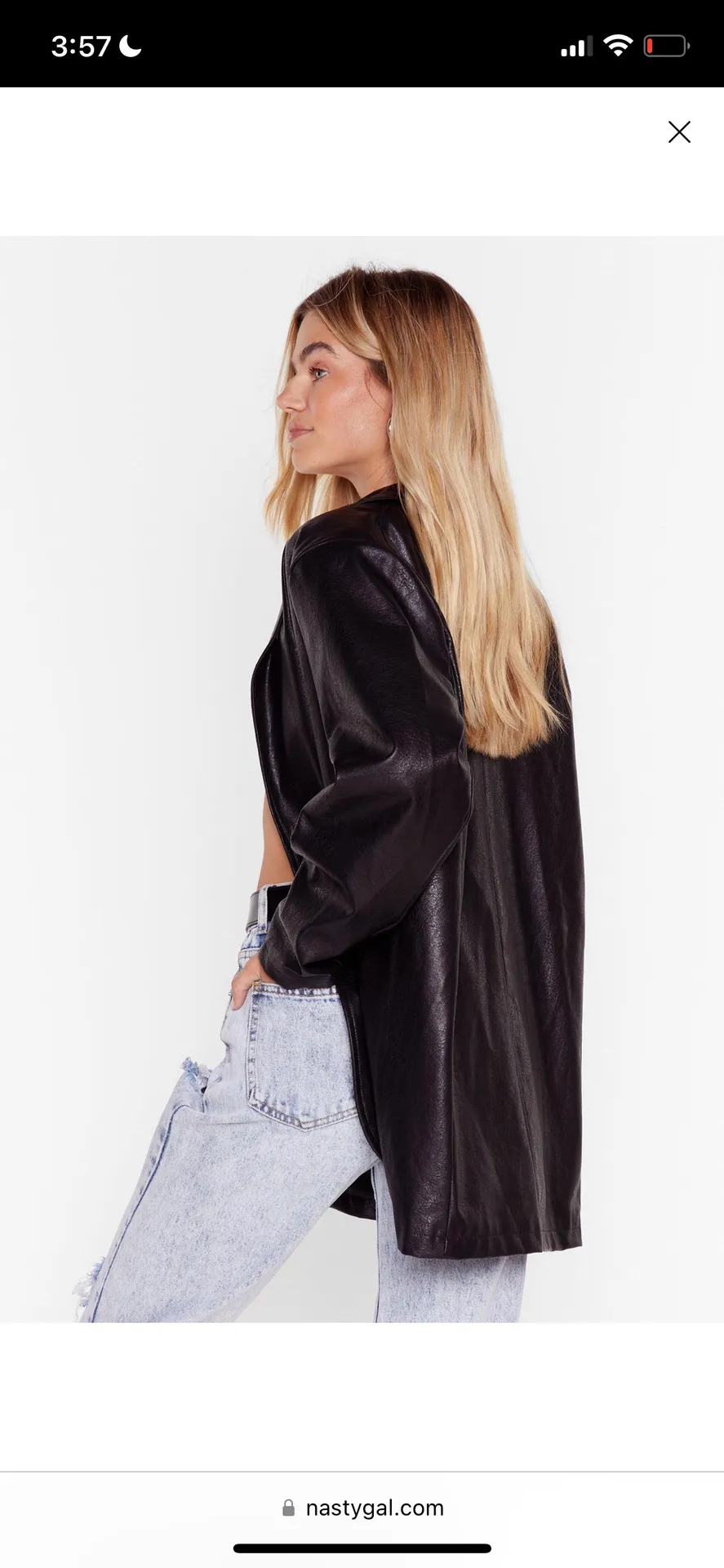 Nasty Gal NWT  Oversized Blazer - Image 3