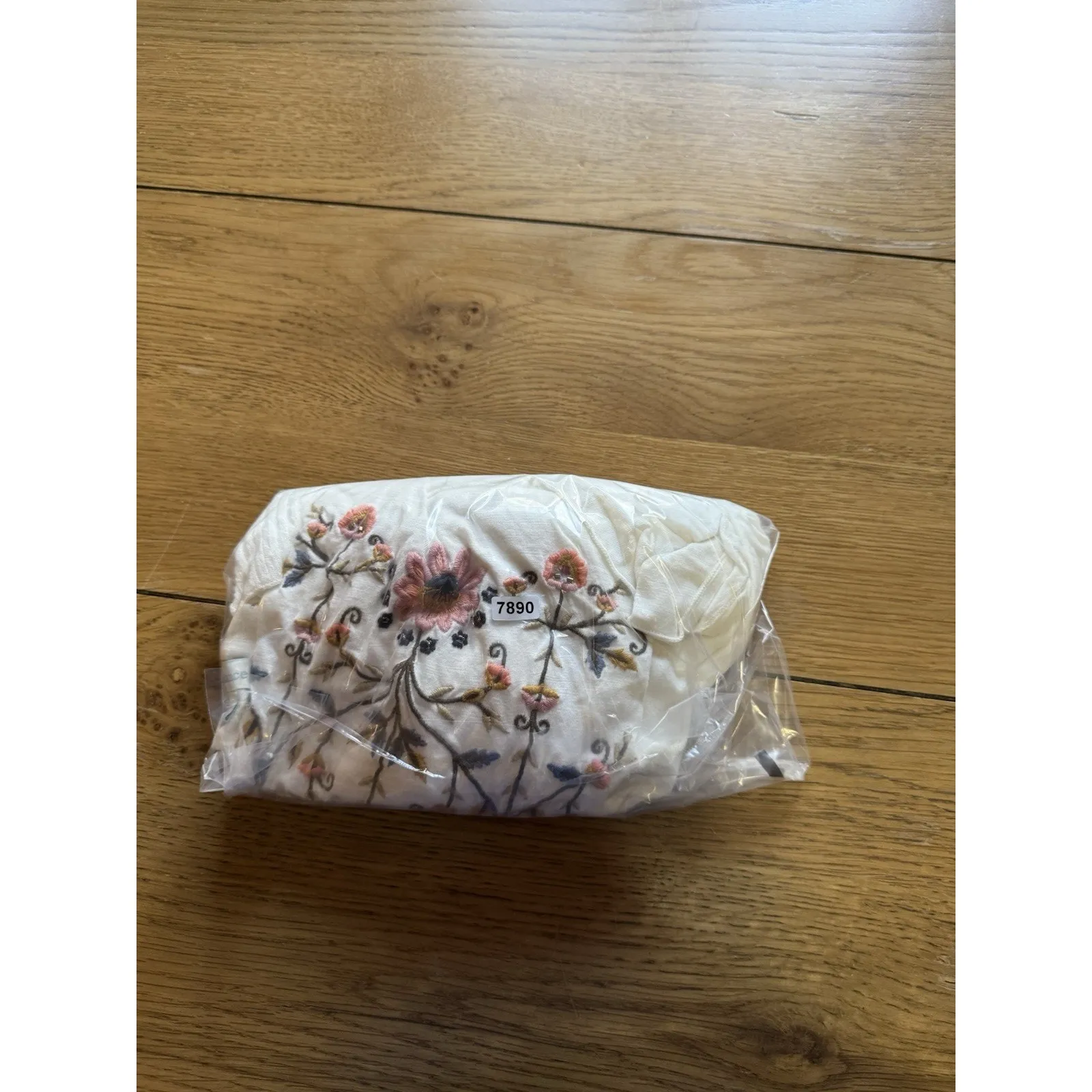 Sundance Women Size Small Long Sleeve Embroidered Shirt Cotton Linen Blend Boho - Image 12