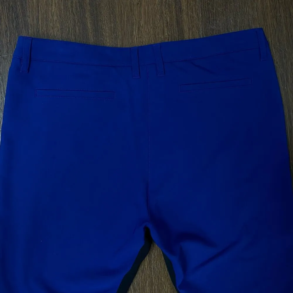 Barbour Vibrant Blue April Skinny Moto Trouser Pants Size 12 - Image 6