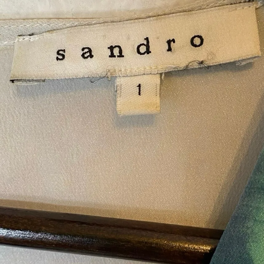 Sandro ‎ Silk Sleeveless Top - Image 4