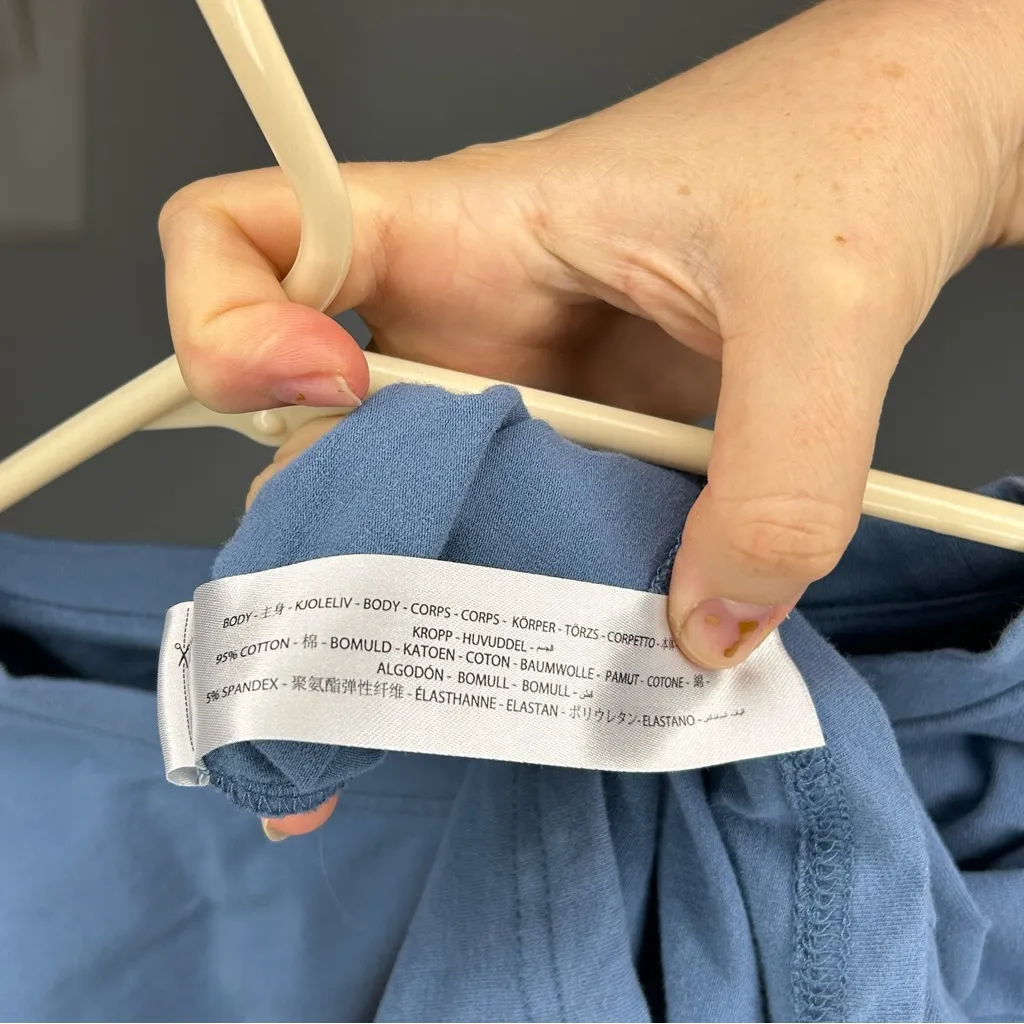 Ariat Ladies Desert Daze Copen Blue Western T-Shirt Jersey cotton cactus graphic - Image 7