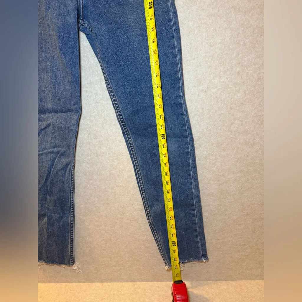 Guess Vintage Georges Marciano 80s 90s Medium Wash Denim Jeans Size 28 - Image 4
