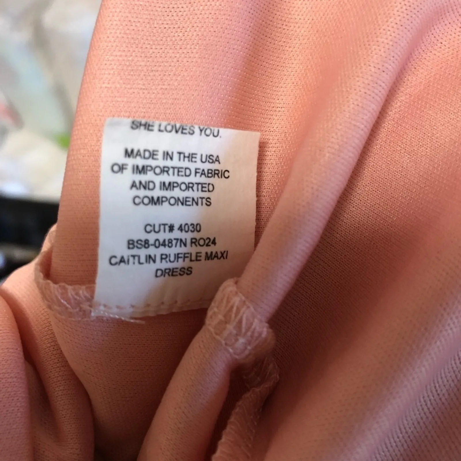 NWT Show Me Your Mumu Caitlin rosebud pink maxi dress LARGE - Image 8