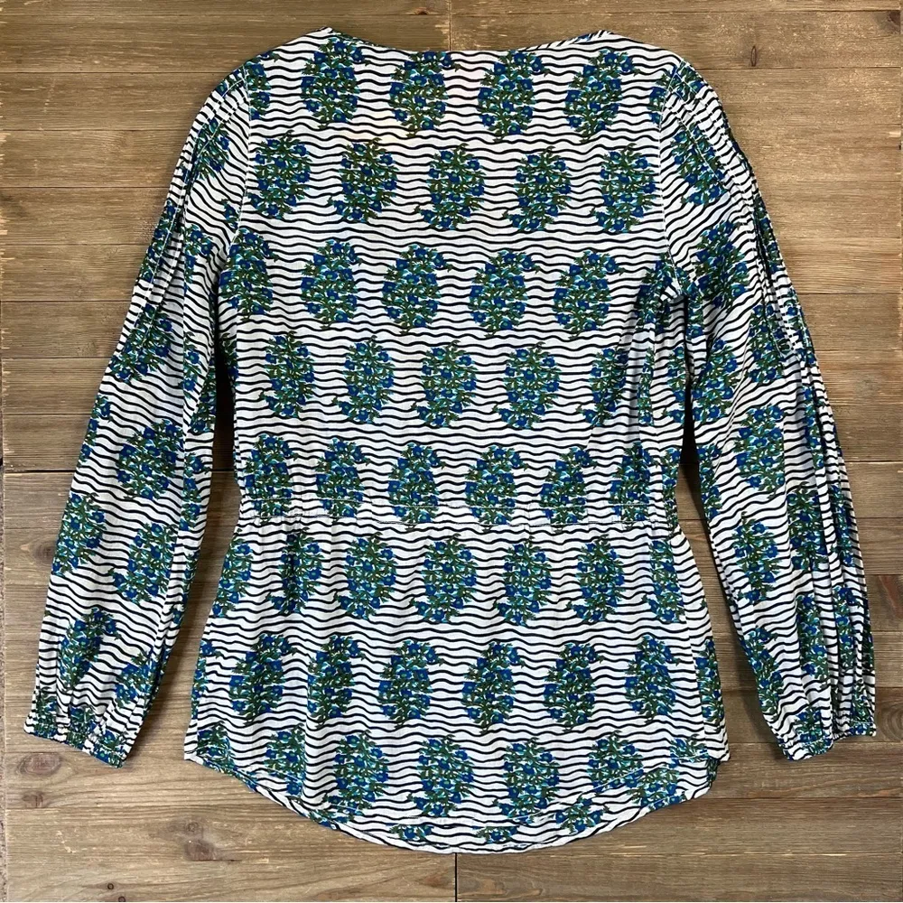 NWT Tory Burch Evelina Cotton Voile Tunic - Image 5