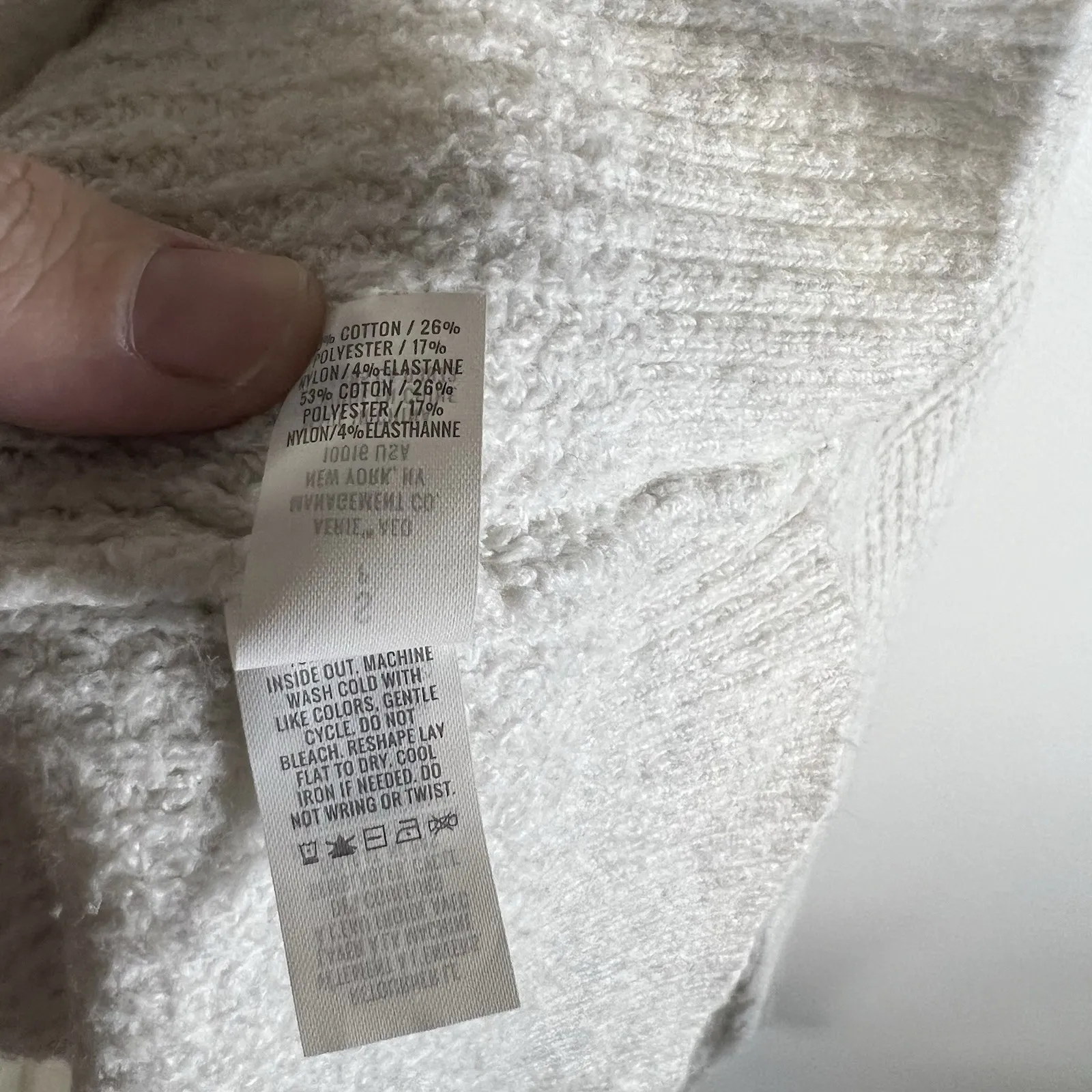 Women Offline Aerie Waffle Oversized Lightweight Hoodie in Light Gray Size Small - Image 6